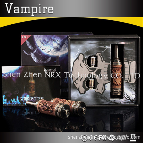 2014 Newest Wood Electronic Cigarette N Fire La2 Atomizer Wooden N Fire La 2 Atomizer